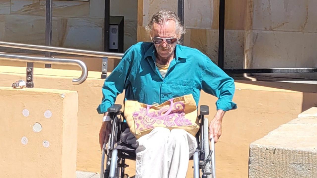 Robert Saunders leaves the Adelaide Magistrates Court after an earlier appearance. Picture: Supplied