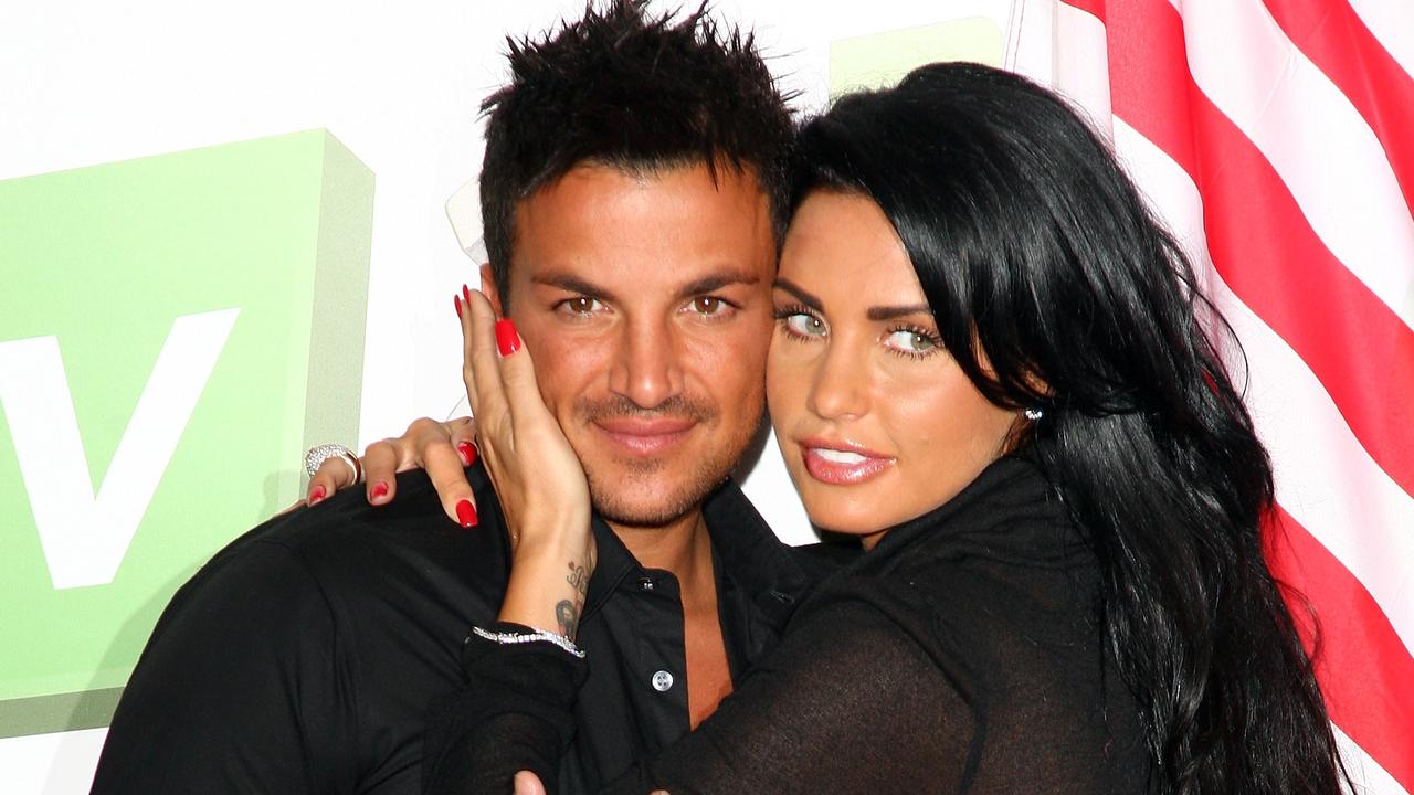 Peter Andre and Katie Price in 2009.