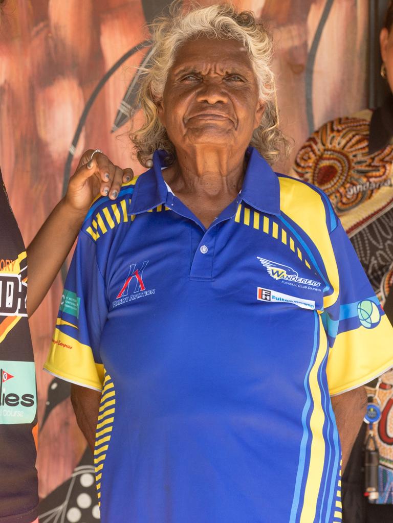 Bagot Community elder Helen Fejo-Frith was recognised for significant service to the Indigenous community of the Northern Territory. Pic: Glenn Campbell