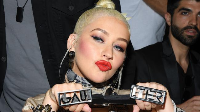 Christina Aguilera said the pair had made up over the years. Picture: Pascal Le Segretain/Getty Images