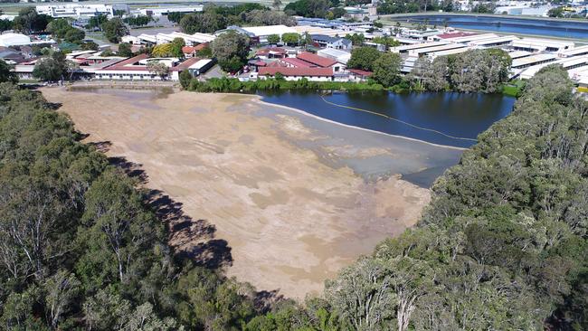 The last corner of the lake. Picture: Glenn Hampson