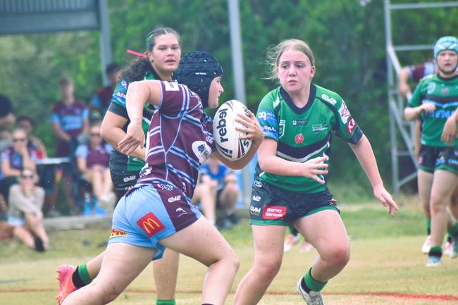 Harvey Norman under-17s, Round 1, CQ Capras versus Townsville Blackhawks at Webb Park, Yeppoon, on February 15, 2025.