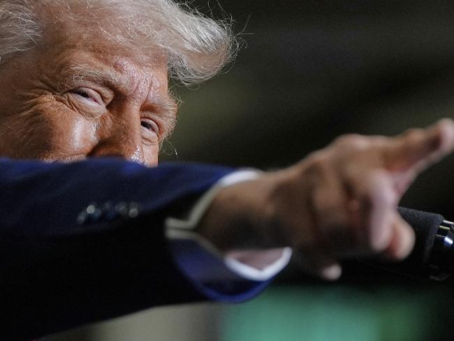 President Donald Trump speaks at U.S. Steel Corporation's Mon Valley Works-Irvin plant, Friday, May 30, 2025, in West Mifflin, Pa. (AP Photo/Julia Demaree Nikhinson)