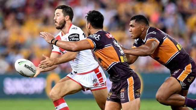 Ben Hunt’s absence still niggles the Dragons. Picture: Getty Images