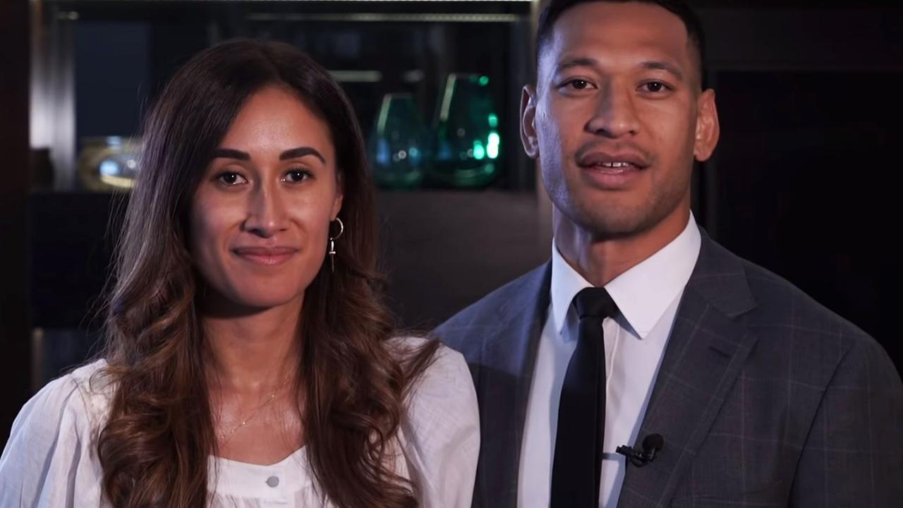 Folau and his wife Maria thanked their supporters after a landmark settlement was announced overnight.