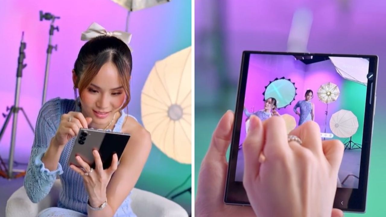 Save a massue $1154.65 on the stunning Samsung Galaxy Z Fold 6. Picture: TikTok/@samsungph