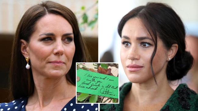 The Princess of Wales' handwritten note has proved Meghan wrong.