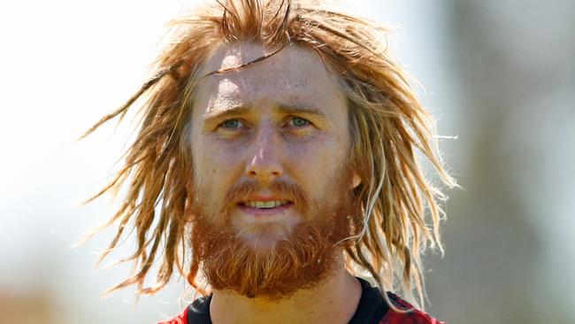 Dyson Heppell has been training the house down, but we won’t see him play AFLX. Picture: Getty Images