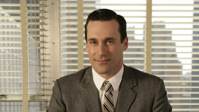 Actor Jon Hamm in TV show 'Mad Men'.