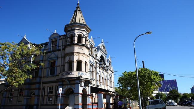 The hotel prior to the 2010 fire. Photo: Ric Frearson