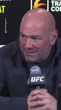 UFC’s Dana White fires up at reporter over question