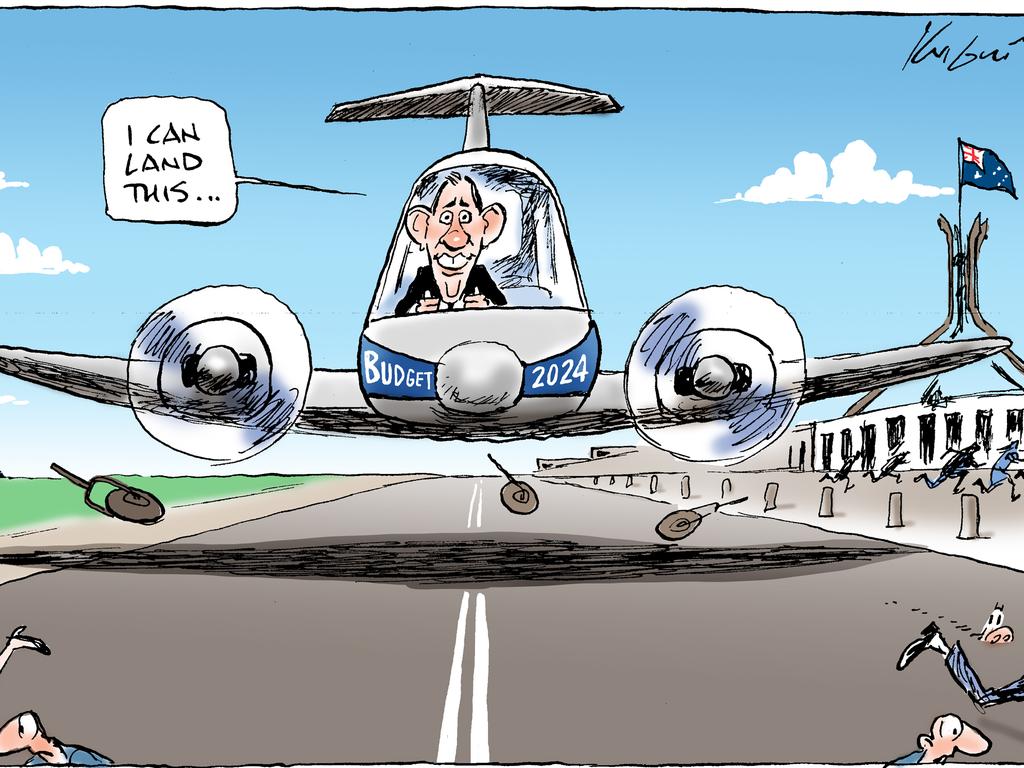 Mark Knight cartoon for Herald Sun, May 14, 2024