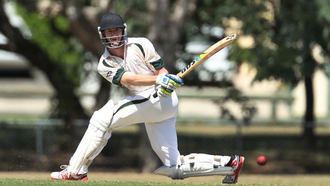 Queens batsman Jimmy Spargo. Picture: Scott Fletcher