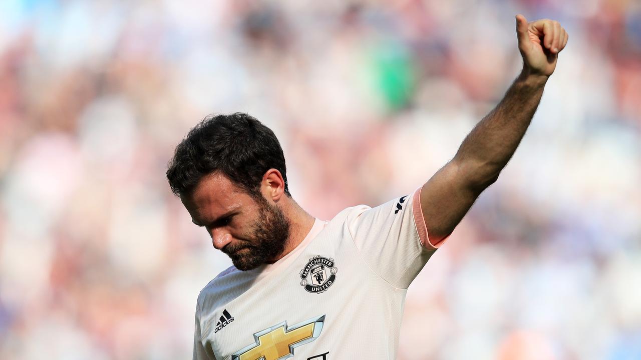 Mata' future at Manchester United is uncertain.