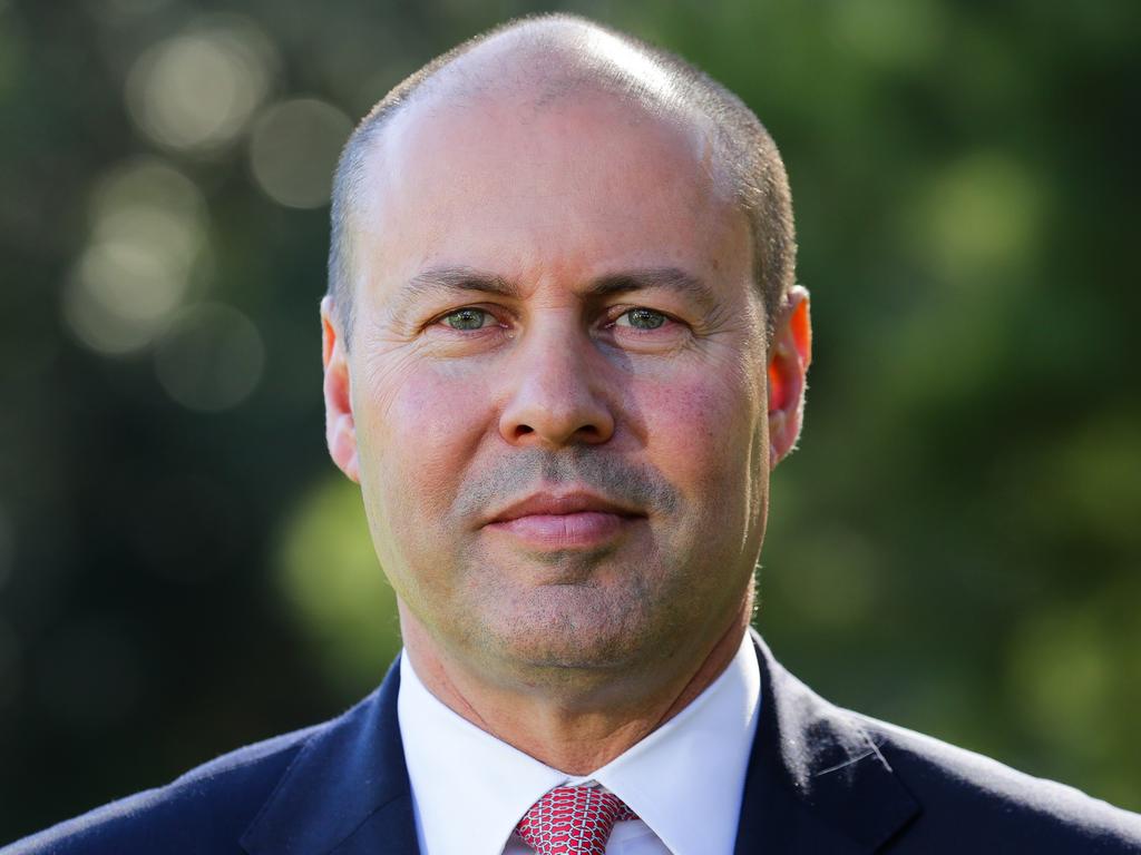 Josh Frydenberg says more people in work will help pay back debt. Picture: NCA NewsWire / Gaye Gerard