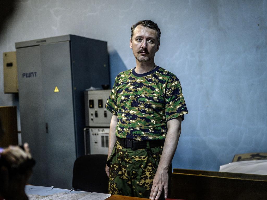 Igor Girkin had previously been critical of Vladimir Putin. Picture: AFP