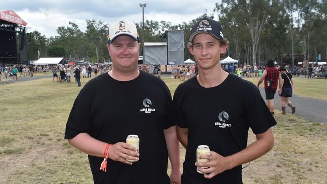 Josh and Harry at CMC Rocks 2024. Picture: Aaron Goodwin