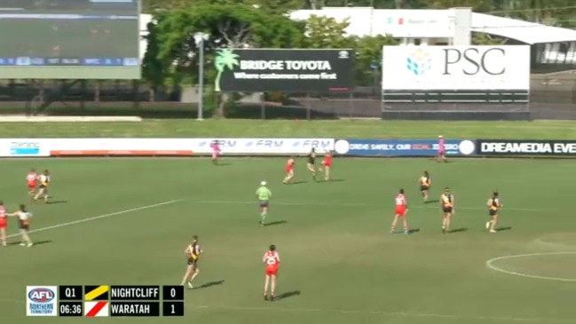 Replay: NTFL men's and women's preliminary finals - Nightcliff vs Waratah (Women)