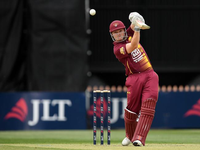 Gold Coast Dolphins and Queensland Bulls batsman Max Bryant. Picture: AAP Image/Dan Himbrechts