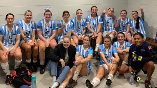 Maroochydore Football Club 's premier women took out the premiership last year.