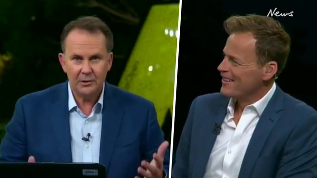 Awkward moment between Today hosts Tony Jones and Tom Steinfort