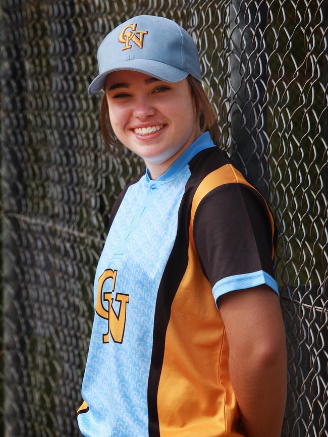 Emily is a softball superstar.