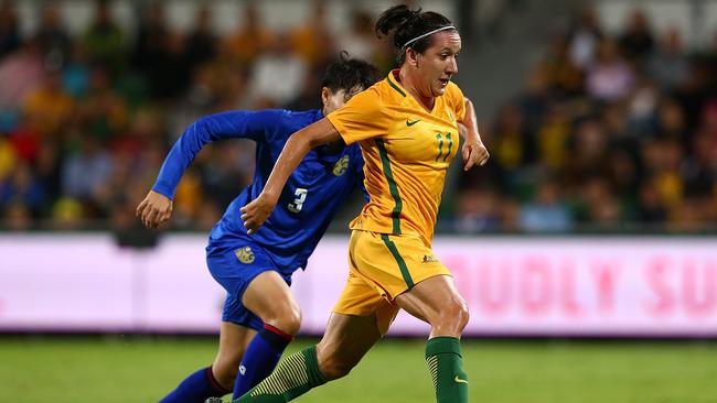 Lisa De Vanna proved she still has what it takes to play for the Matildas.
