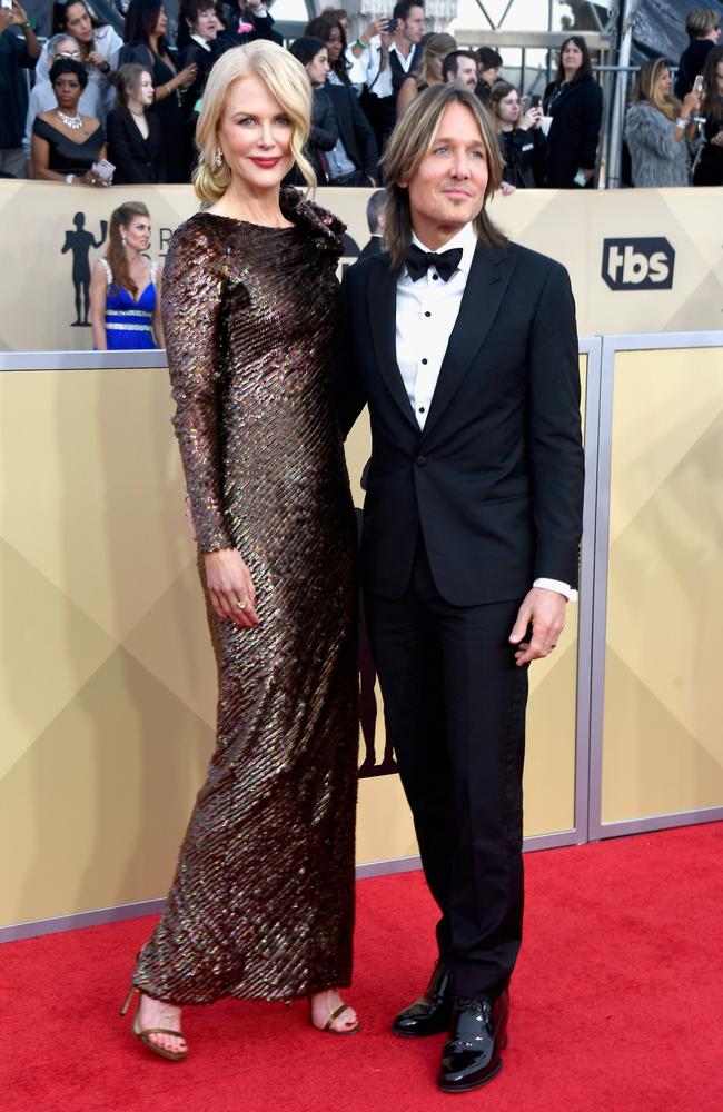 Nicole and Keith, the definition of couple goals. Picture: Getty Images/AFP