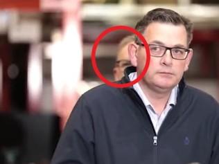 Anthony Albanese was left lurking in the background while Daniel Andrews took centre stage at today's press conference.