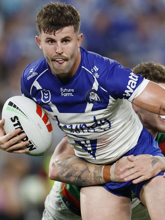 Toby Sexton’s future is uncertain at the Bulldogs.