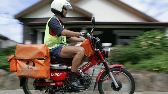 The cost of posting an international letter will rise. Picture: Justin Lloyd