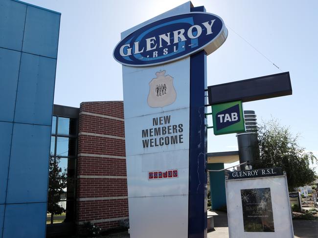 Gamblers lose $5.3 million at Glenroy RSL in the data period. Picture: David Crosling