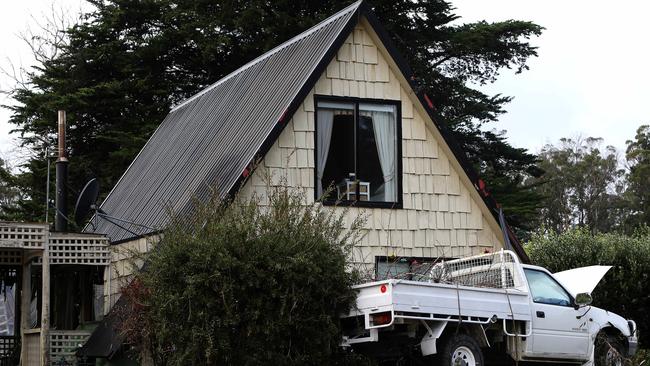 Mary Allford's home where she died during flooding at Shale Road, Latrobe PICTURE CHRIS KIDD