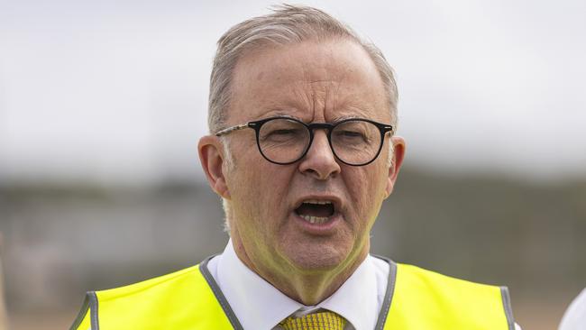 Prime Minister Anthony Albanese’s preferred option is to pander to minority activists. Picture: Daniel Pockett/AFL Photos/via Getty Images