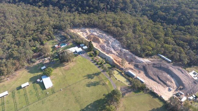 22 Geelans Rd Arcadia is being investigated over claims the site is being used as a dump.