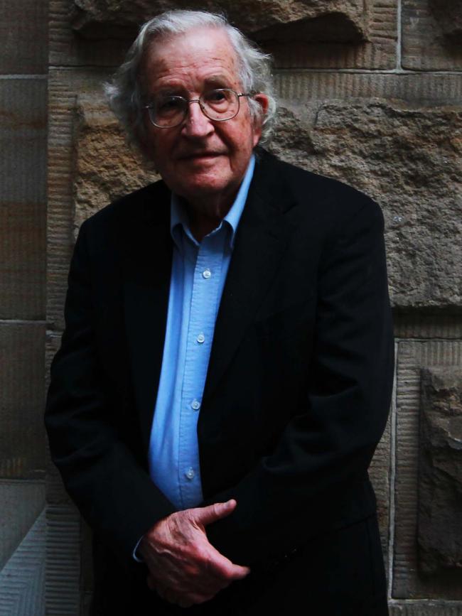 Noam Chomsky. Picture: Sam Mooy