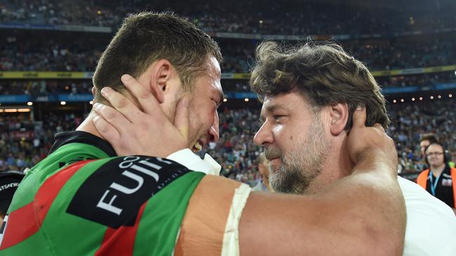 The team Sam Burgess is set to coach has long been the local team for Russell Crowe.