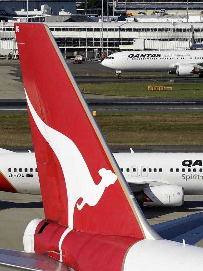 Taxi drivers have been told not to pick up passengers from Sydney Airport. Picture: Rob Griffith