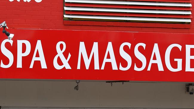 Calls for a crackdown on massage parlours have been growing.