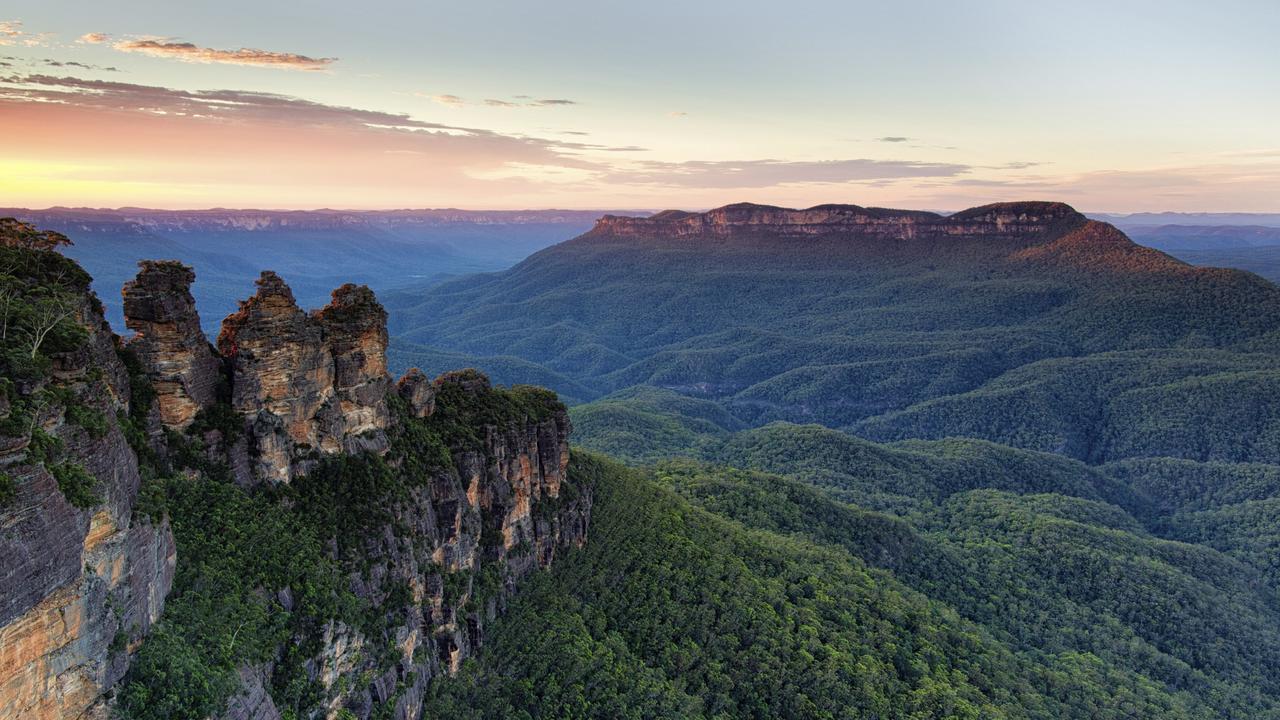 Lilianfels is a short walk from the iconic Three Sisters at Echo Point in Katoomba. Picture: Destination NSW