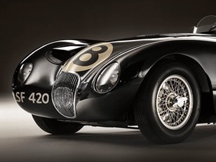 1953 Le Mans Winning Jaguar C-Type for John Connolly’s column. Image is from Tom Hartley Jnr