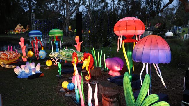 The Broadwater Parklands will be transformed this week as the captivating Magic by Moonlight makes its debut on the Gold Coast. Picture: Supplied