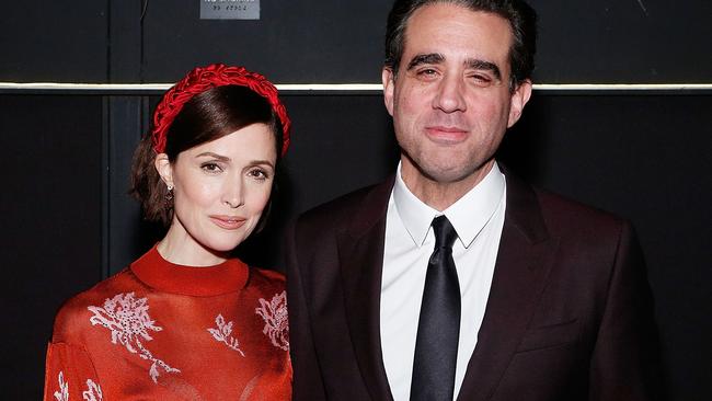 Rose Byrne and partner Bobby Cannavale with home she has two sons, Rocco and Rafa. Picture: Lars Niki/Getty Images for BAM