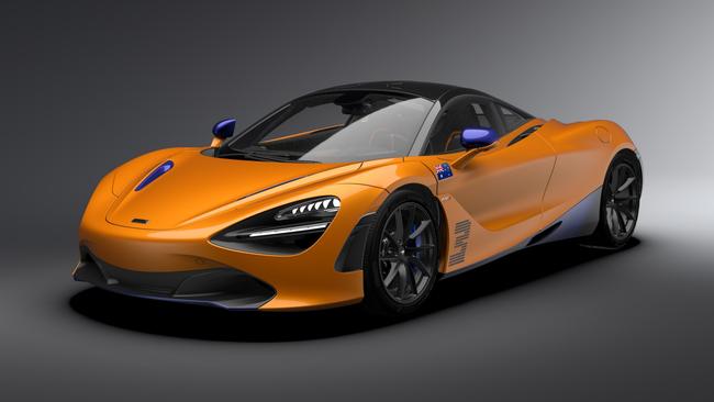 McLaren has developed a special 720S in tribute to Daniel Ricciardo.