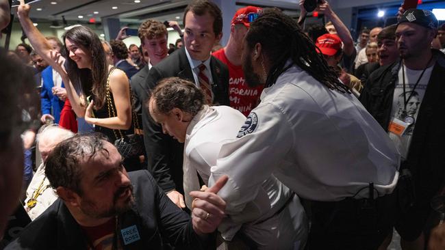 The crowd was passionate. Picture: Jim Watson/AFP