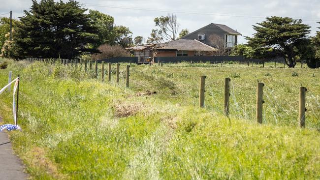 Two people have died after a truck plowed into a house on the Princes Hwy, Tower Hill (near Warrnambool). Picture: Jake Nowakowski