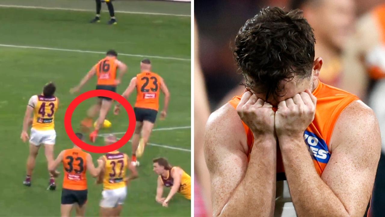 Unforgivable act will ‘haunt’ Giants forward after Brisbane Lions drama