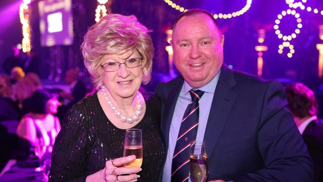 Cherrill McKay and Christopher McKay at the Gold Coast Business Excellence Awards Gala 2023 at The Star Gold Coast. Picture: Portia Large