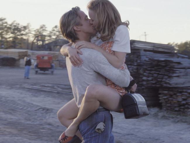 Love on and off screen ... Actors Ryan Gosling and Rachel McAdams dated for three years.