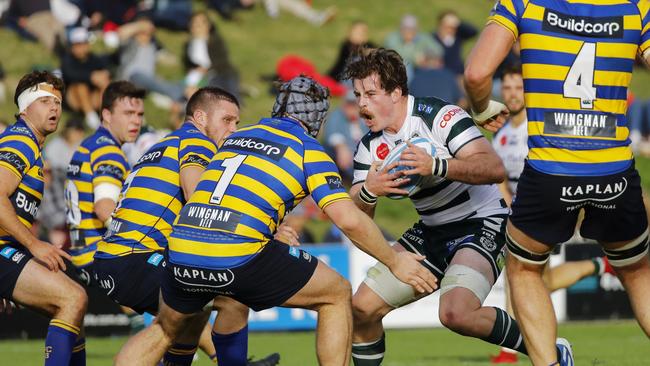 The grand final replay was played at Rat Park in the opening round of the Shute Shield.